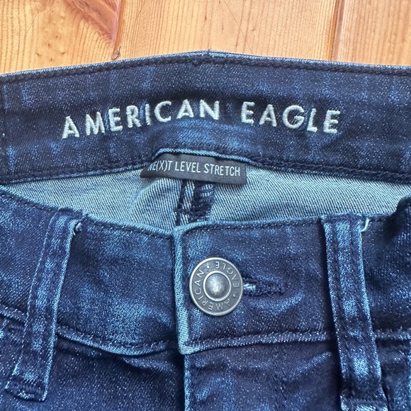 American Eagle Next Level Ripped High-Waisted Jegging - Picture 2 of 5